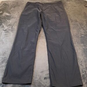 UB Tech Classic Fit Travel Pants Mens 36x30 Gray Lightweight Performance